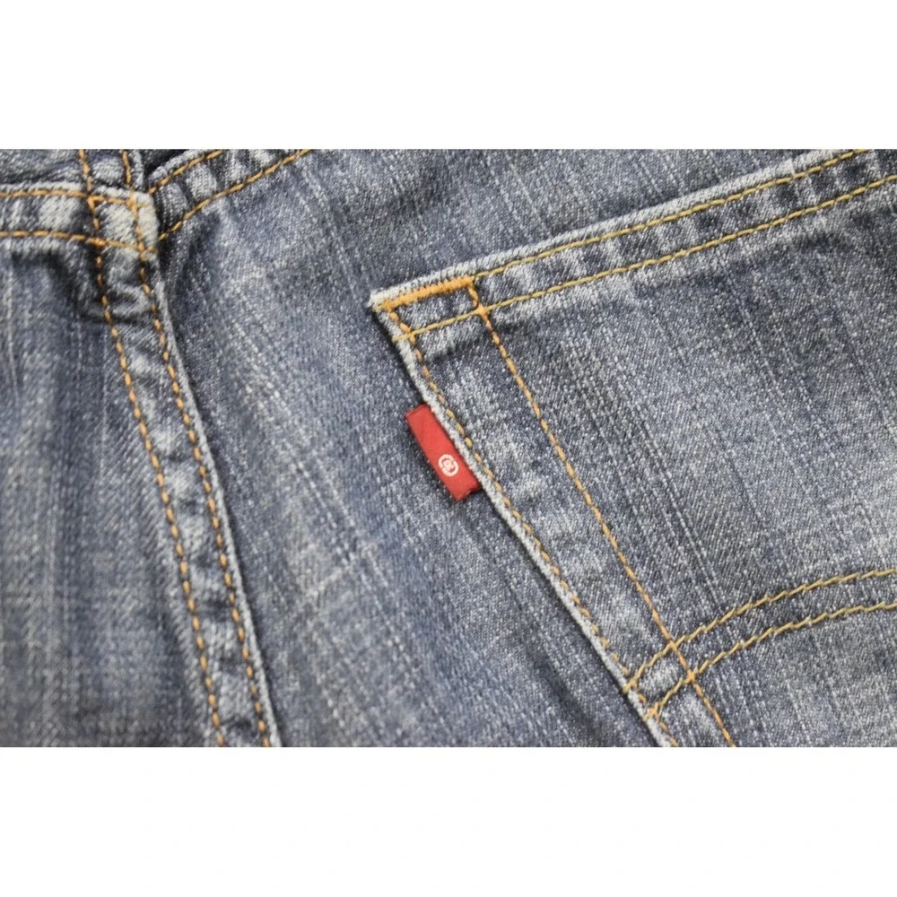 Levi's 501 XX Button‎ Fly Denim Blue Jeans Straight Leg Mens Size 38 x 32
